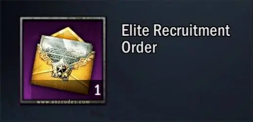 Elite Recruitment Order