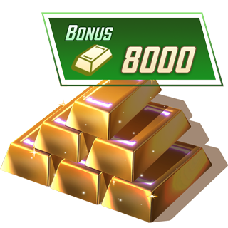 8000 Gold logo