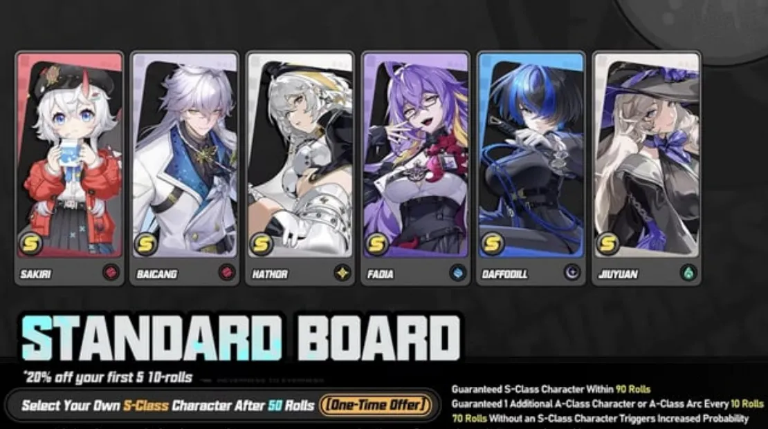 Standard Banner (50 Pull Selector)