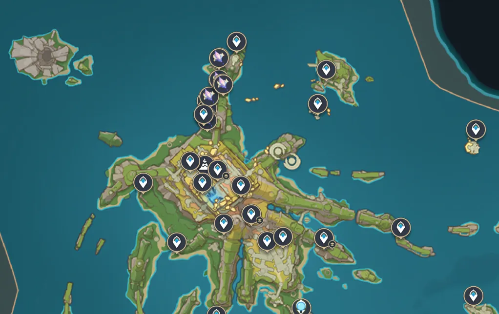 au nord de l'Ochkanatlan