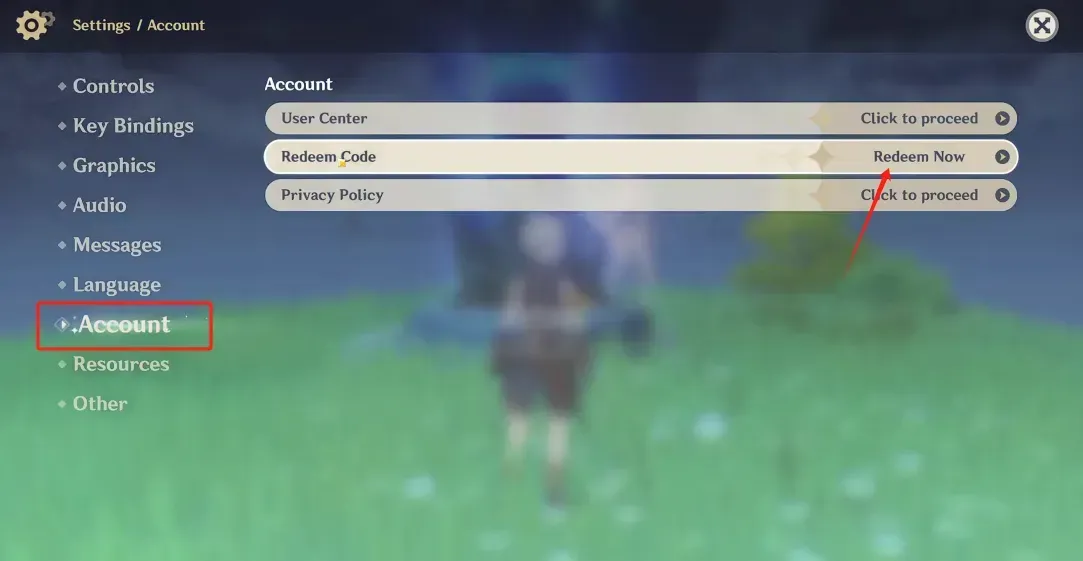 2.Перейдите в раздел «Настройки» → «Учётная запись» → «Перейти к активации».