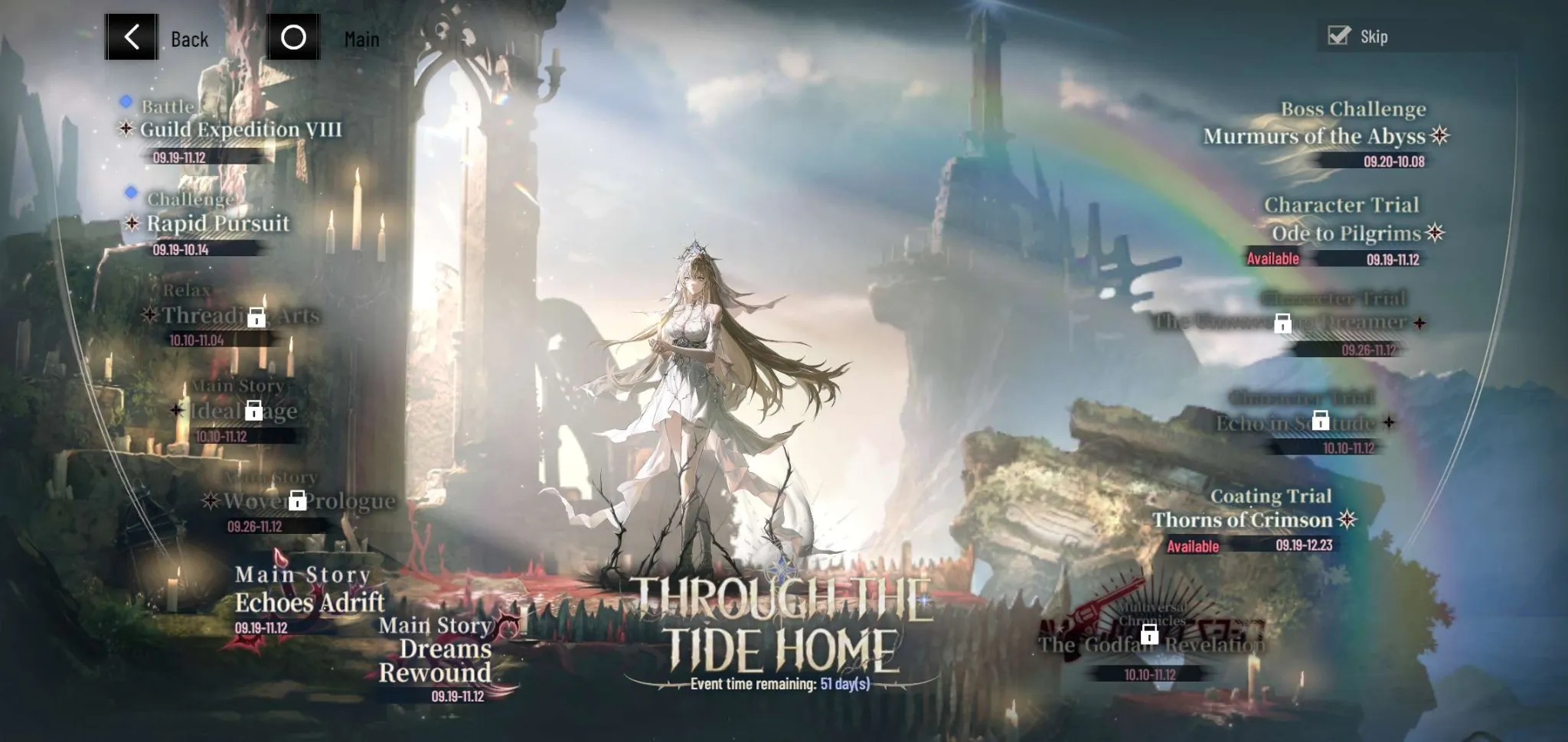 Through The Tide Home