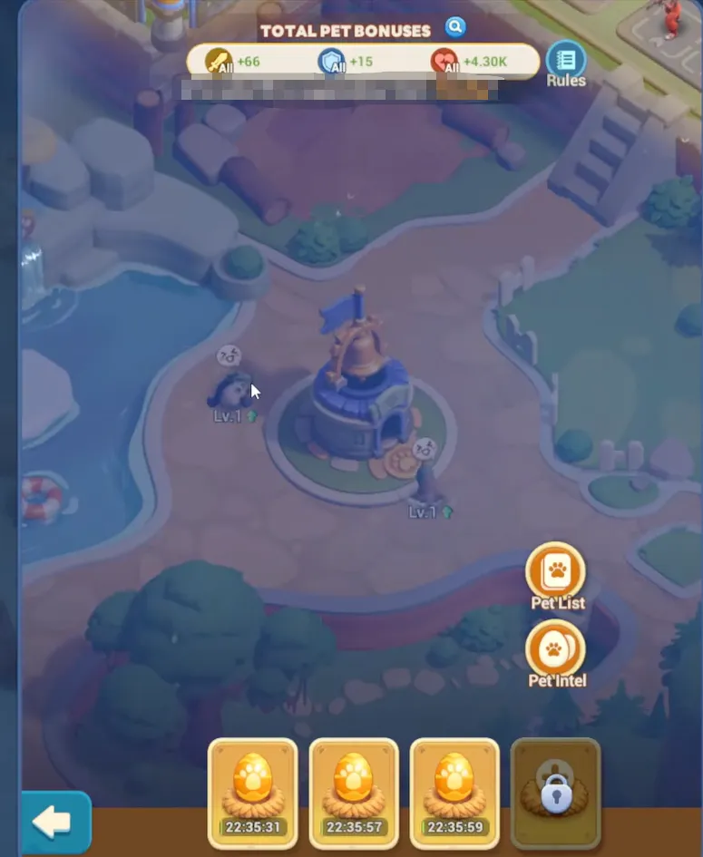 Pet Bonuses