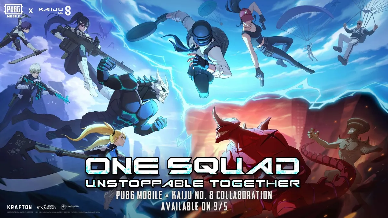 PUBG x kaiju No.8