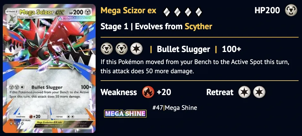Mega Scizor ex