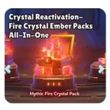 Crystal Reactivation - Fire Crystal Ember Packs All-In-One | WOS