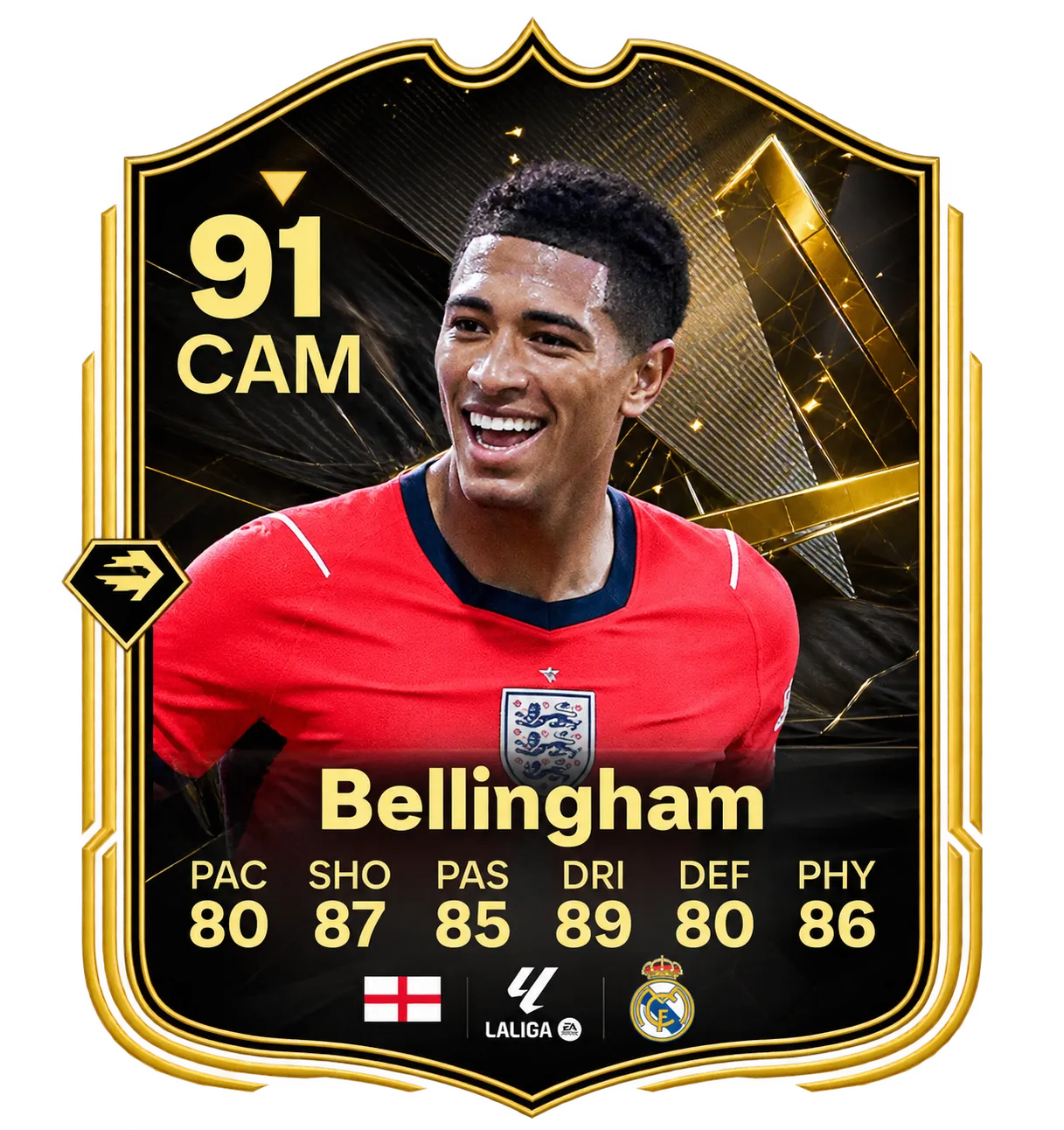 TOTW-4-Karte von Jude Bellingham in EA SPORTS FC 27
