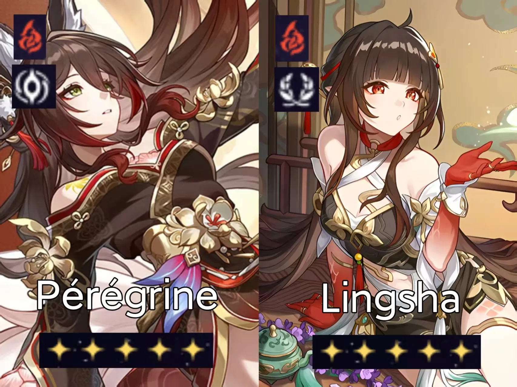 Pérégrine et Lingsha