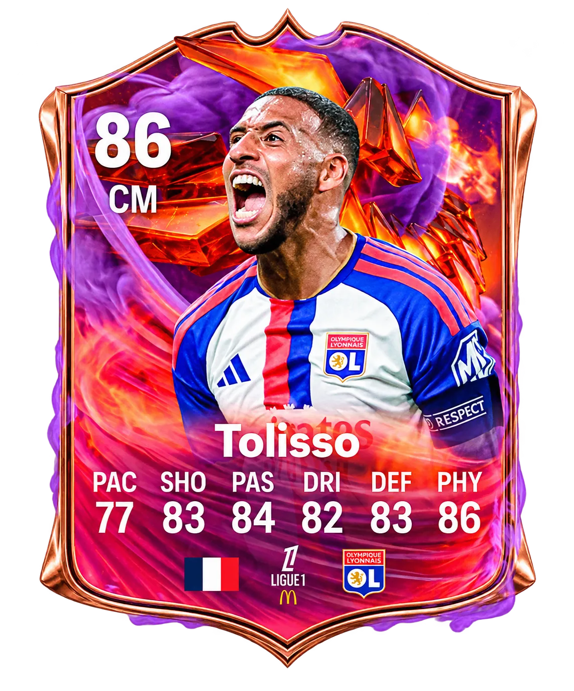 Corentin Tolisso predicted Ultimate Scream card in FC 27