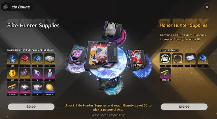Battle Pass nte