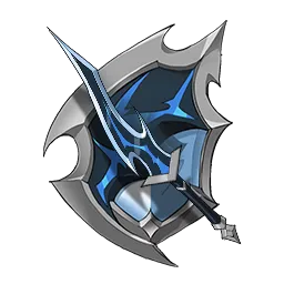 Black Flame Wings Sword & Shield