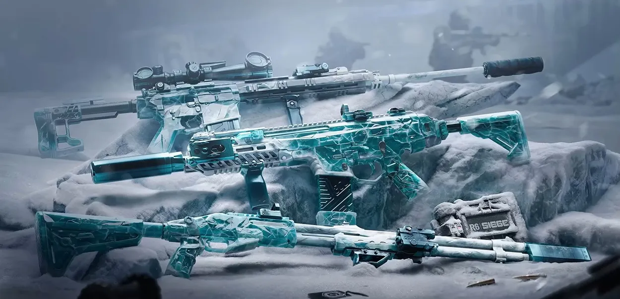 Delta Force x Rainbow Six Collaboration gun skin