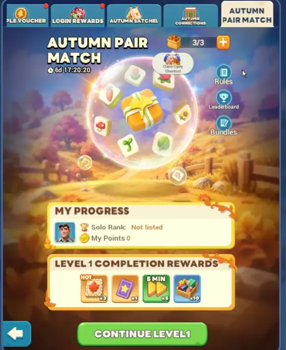Autumn Pair Match