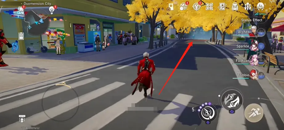 Tap this waypoint to teleport.