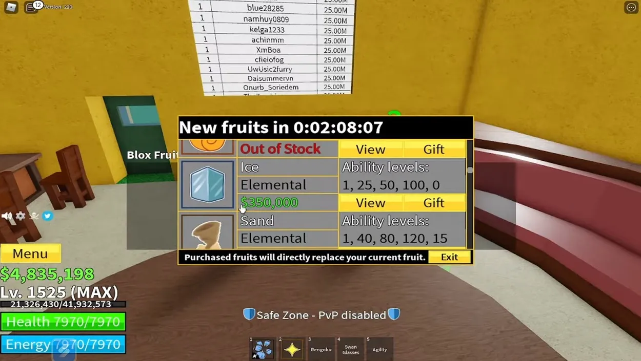 Blox Fruits Fruit Types