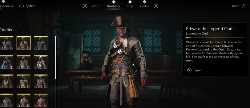 Assassin’s Creed Black Flag Resynced outfits