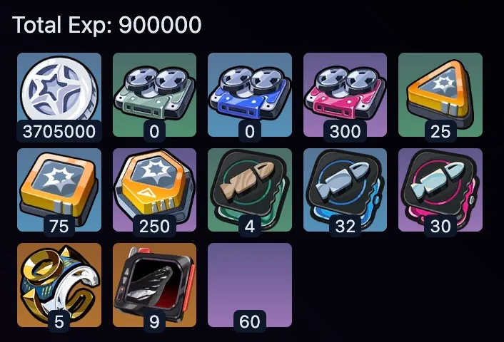 SUNNA’s ascension and skill mats