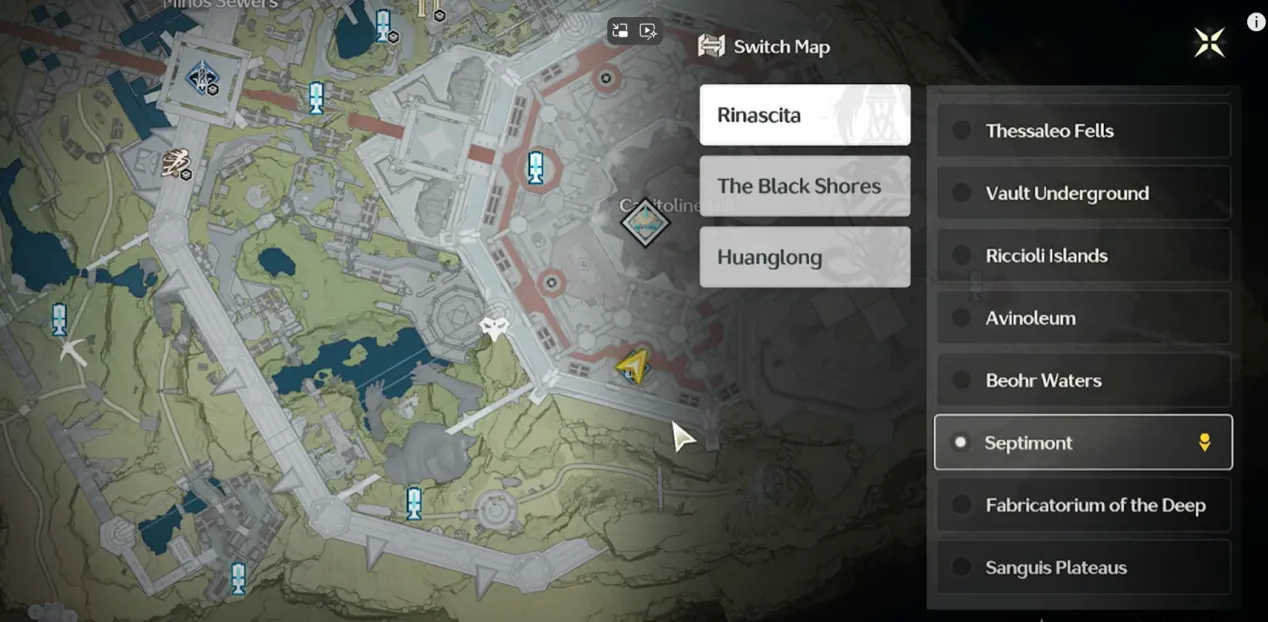Resonance Nexus Location at the Septimont Governor's Palace