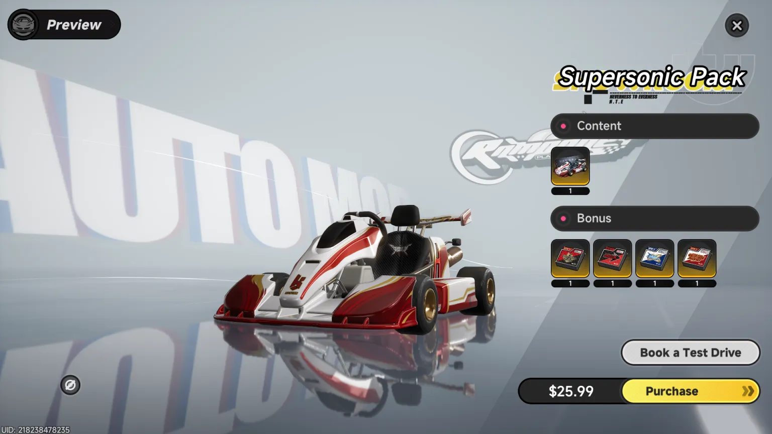 NTE Supersonic Pack