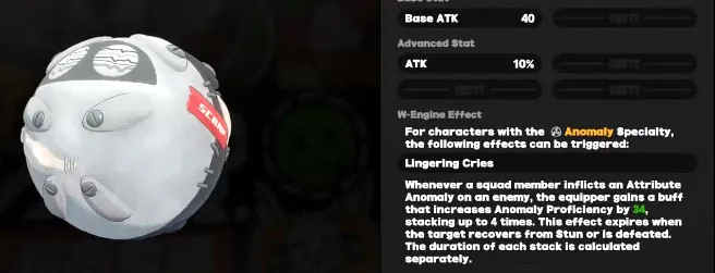 Anomaly w-engine: Weeping Gemini (A-rank)