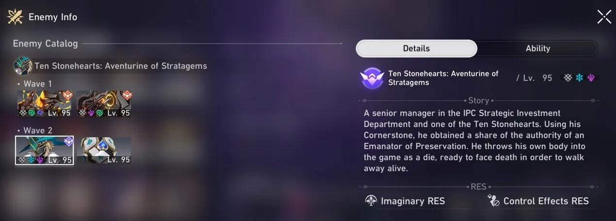 memory of chaos stage 12