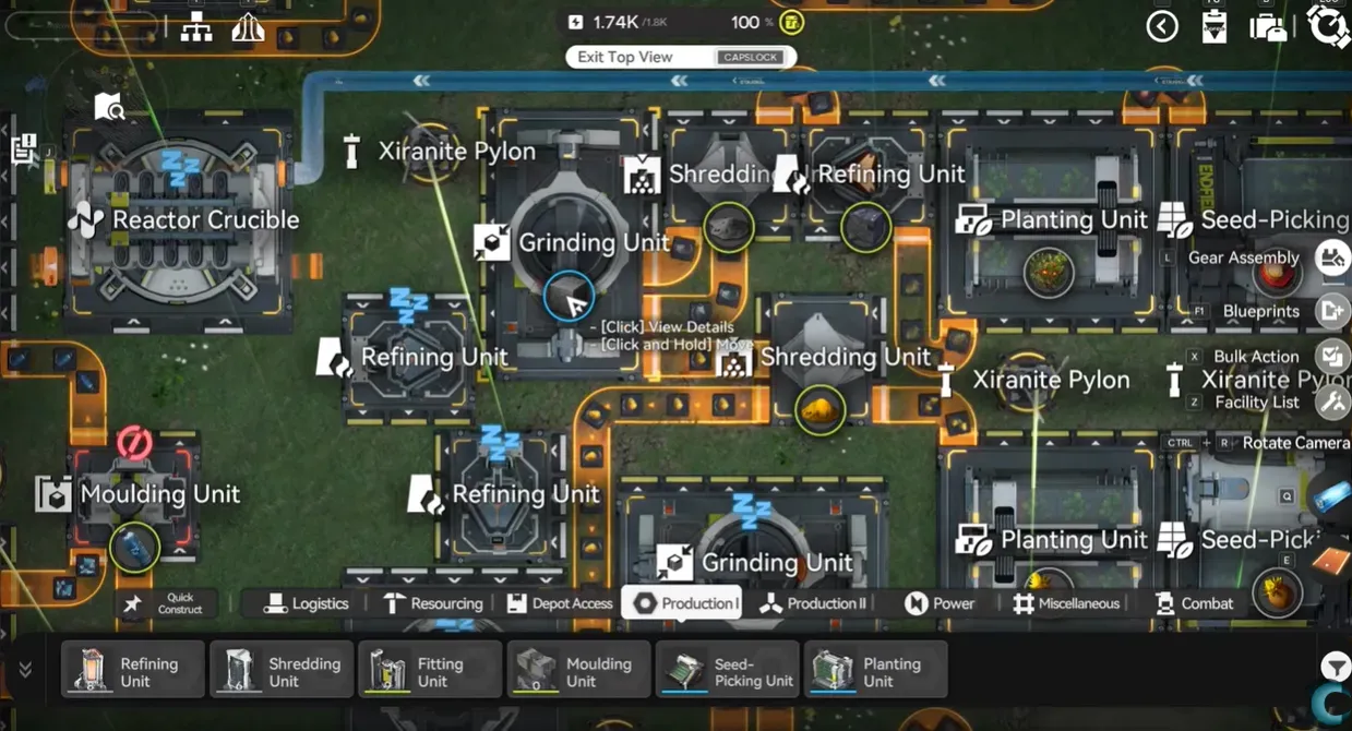 Производственная линия Ксиранита