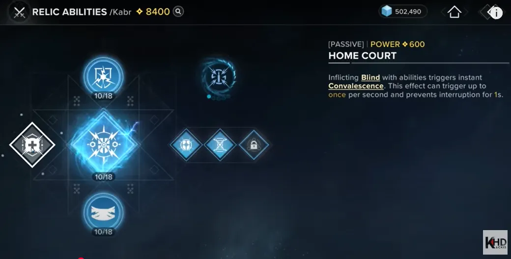 Kabr Abilities