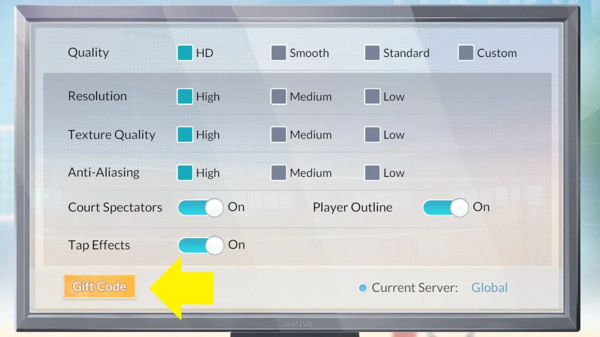 How to Redeem Codes in Haikyu Fly High