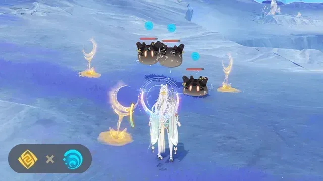 Лунный кристалл три конструкции &mdash; Лунные полумесяцы