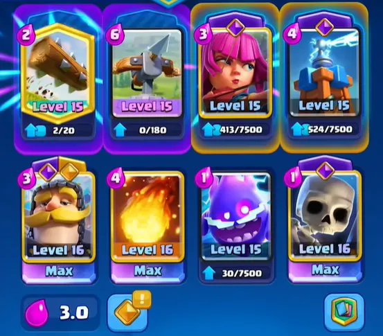 Clash Royale Arena Decks