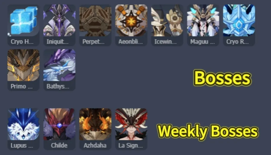Enemies Tab in the Adventurer Handbook