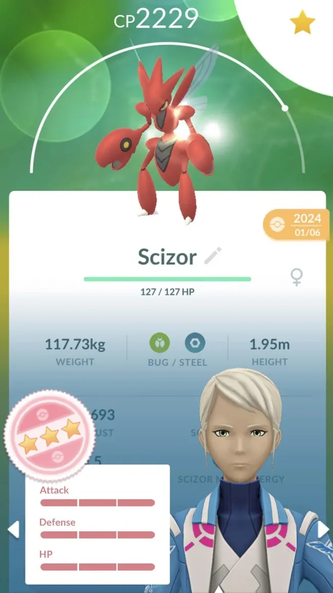 Shadow Scizor counters for Arlo in Pokemon GO