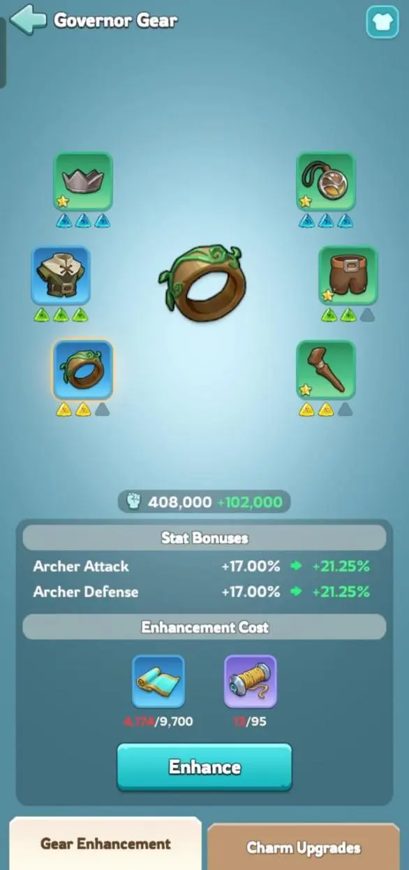 Day 6/7: Governor Gear Upgrade & Extra Hero Dev (Gen-2 HoGs)