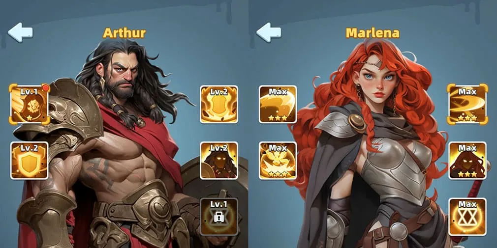 Warriors, Rangers, and Warlocks.