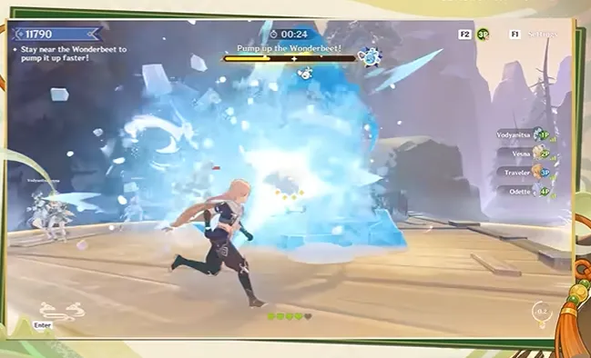 Bataille de boules de neige à Snezhnaya dans Genshin Impact 7.1