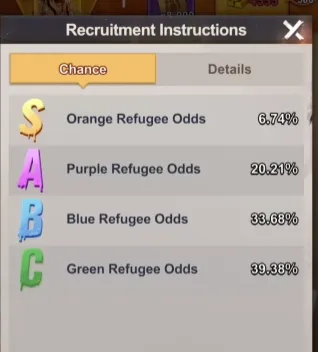 refugee recruitment instructions