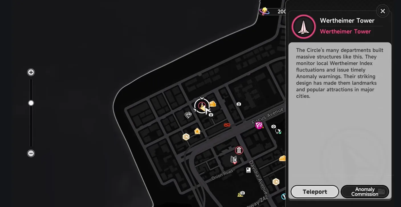 NTE Safe Map
