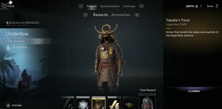 Assassin’s Creed Black Flag Resynced outfits