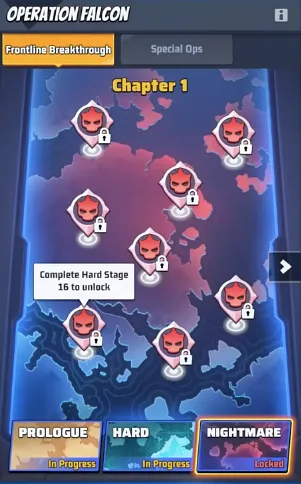 New Frontline Breakthrough Stages