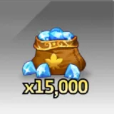 15000 Blue Diamonds | MapleStory : Idle RPG