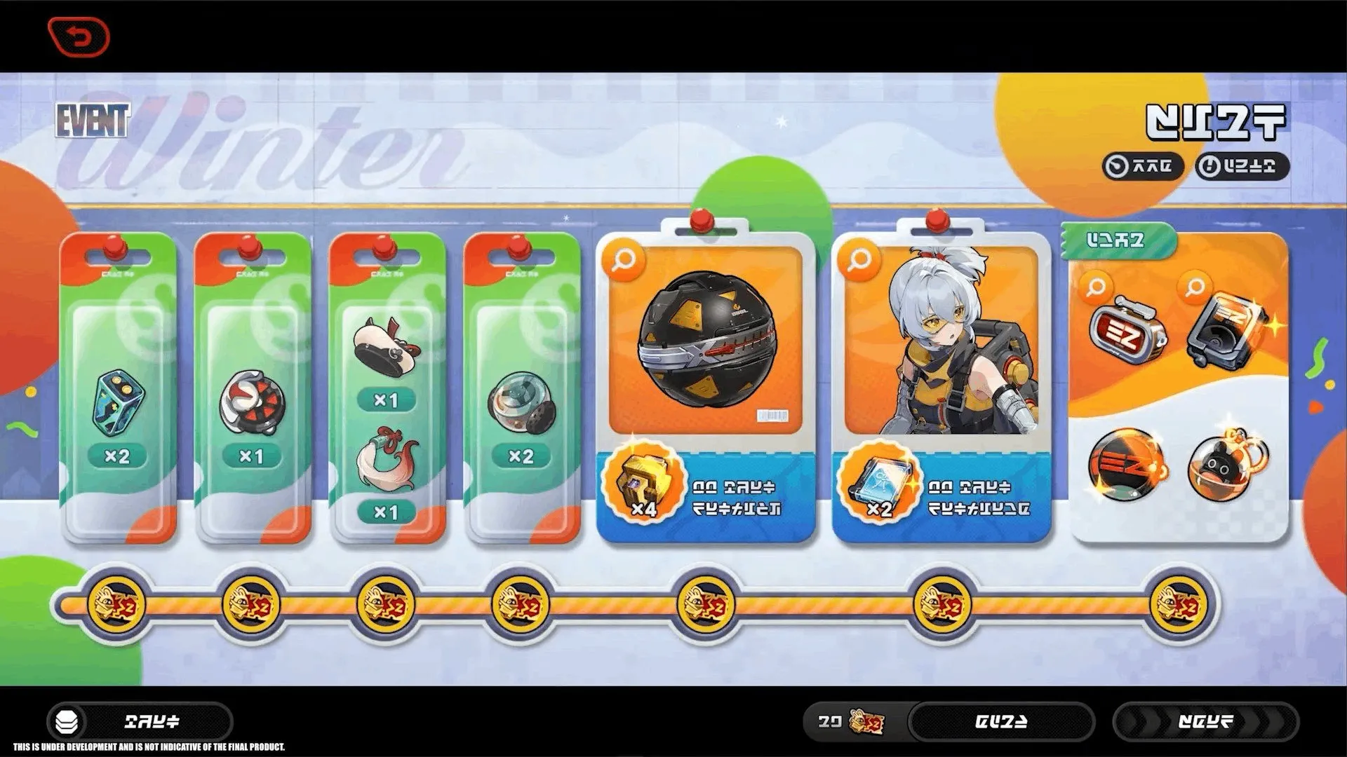 zzz 2.5 cumulative top ups event