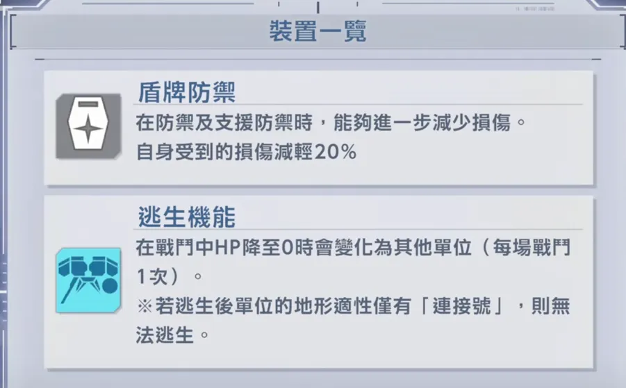 逃生機能