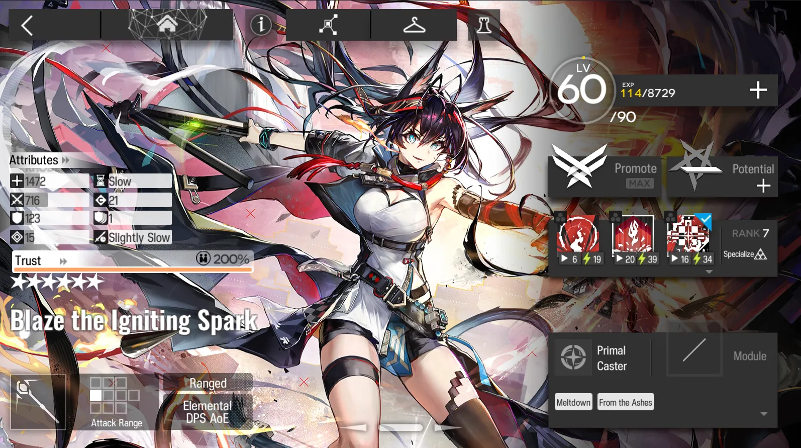 6* Operator Blaze The Igniting Spark