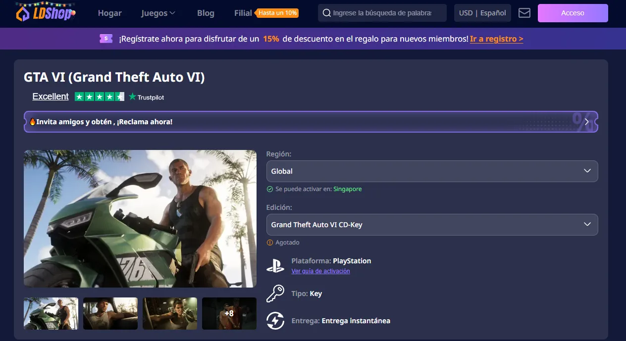 las reservas de GTA 6
