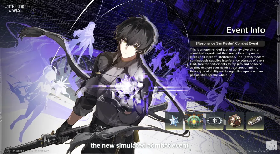Wuthering Waves 3.6 Resonance Sim Realm combat event