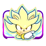 super silver sticker | Sonic Rumble