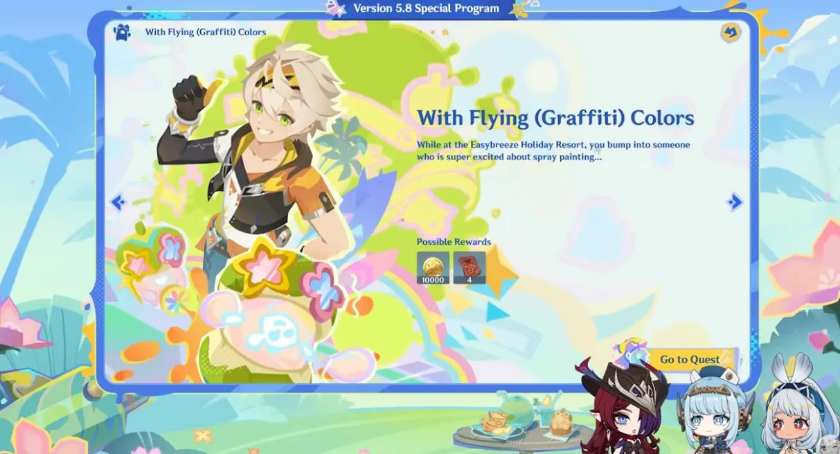 With Flying (Graffiti) Colors