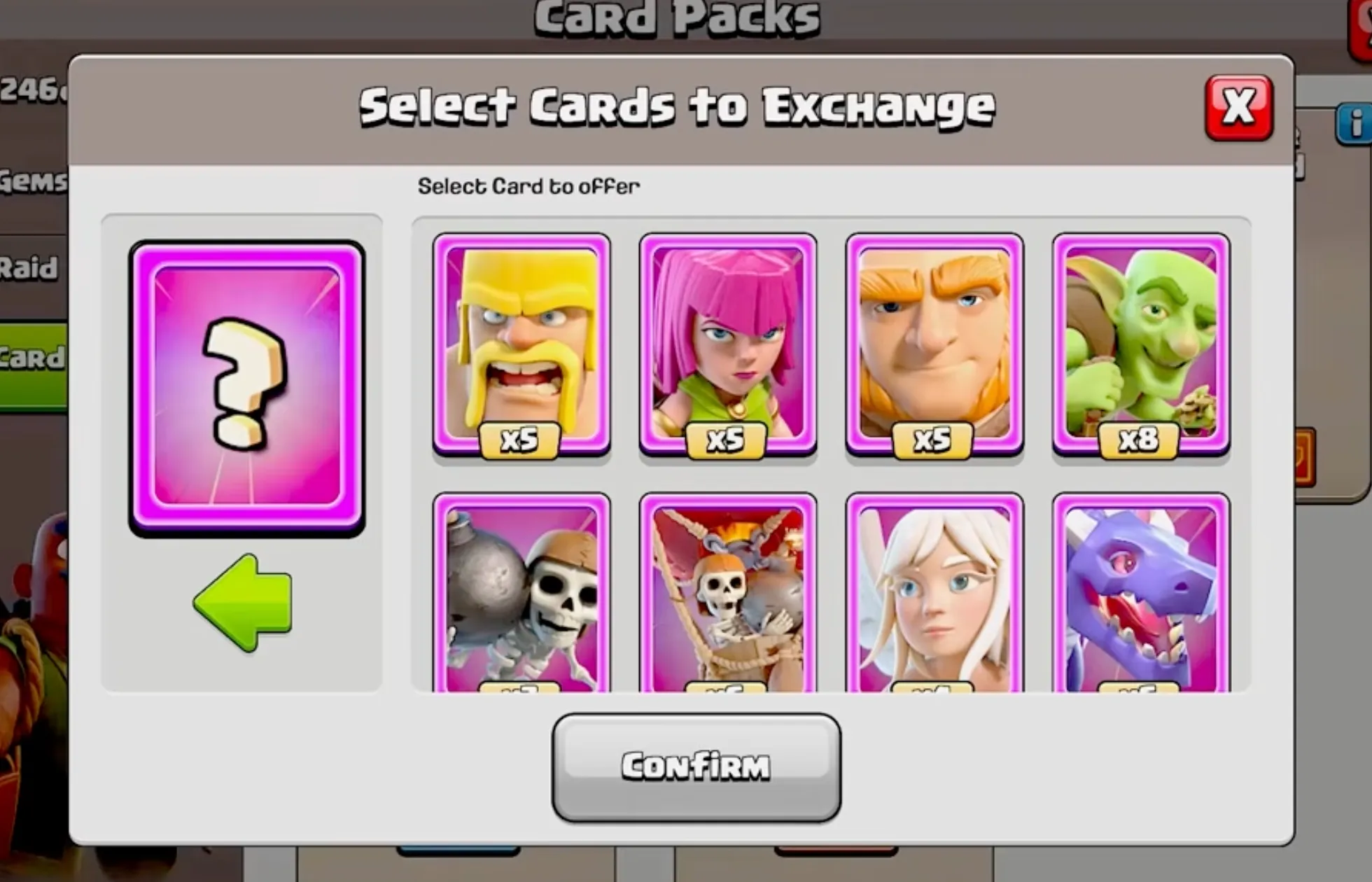 COC How to Get Card Packs Fast
