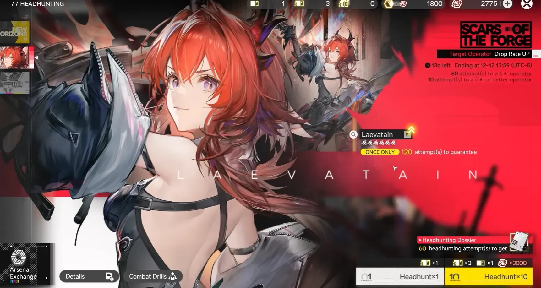 Arknights: Endfield Laevatain Banner