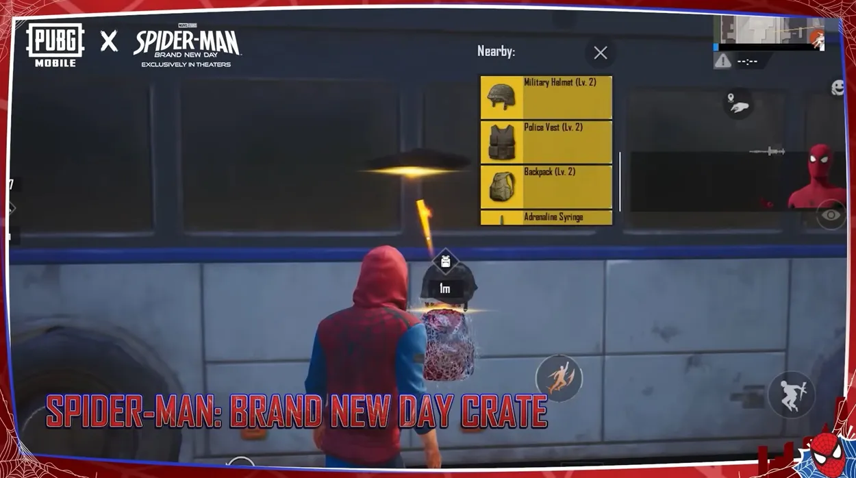 PUBG Mobile x Spider-Man